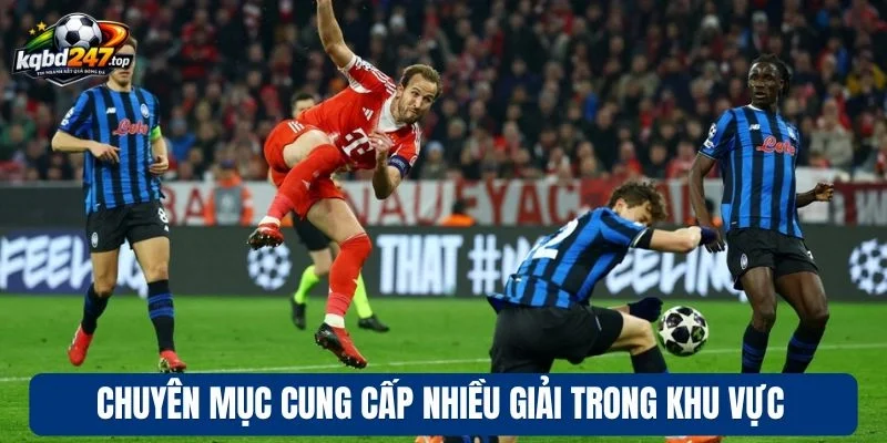 Chuyên mục cung cấp nhiều giải trong khu vực